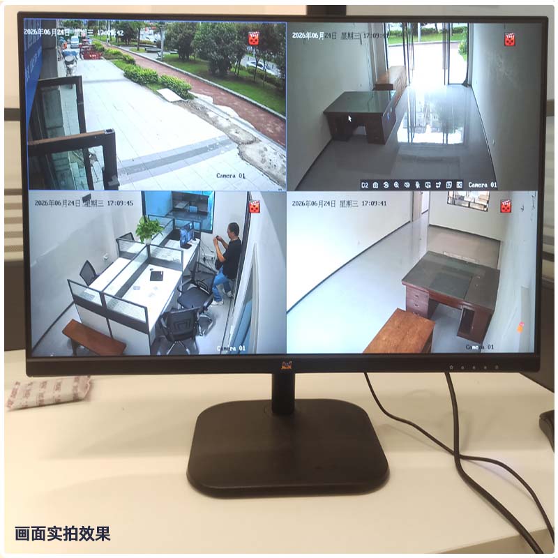 中通快递驿站监控完工效果汇总,四大作业区域监控实拍